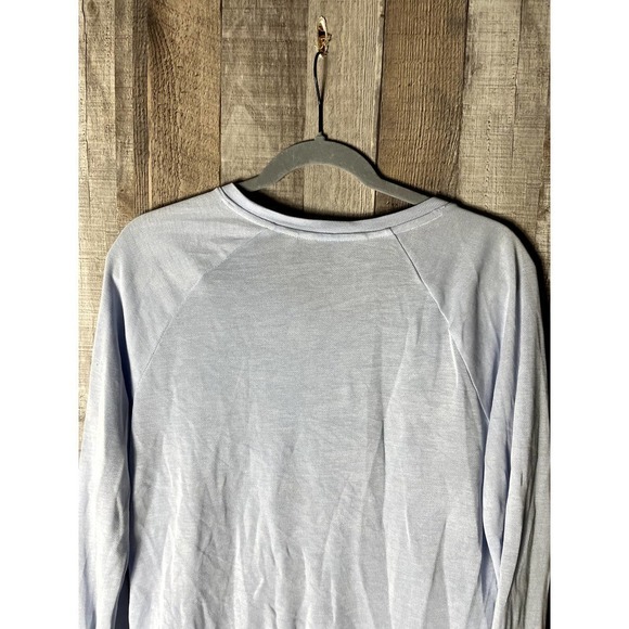 Athleta Serenity Criss Cross Sweatshirt in Pure Blue - Picture 5 of 7